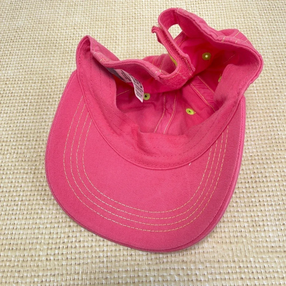 Vintage Nike Hat Cap Strap Back Youth Kids‎ Boys Girls 90s Y2K Pink Neon Yellow